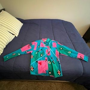 Wrangler 90s Brushpopper Aztec button down